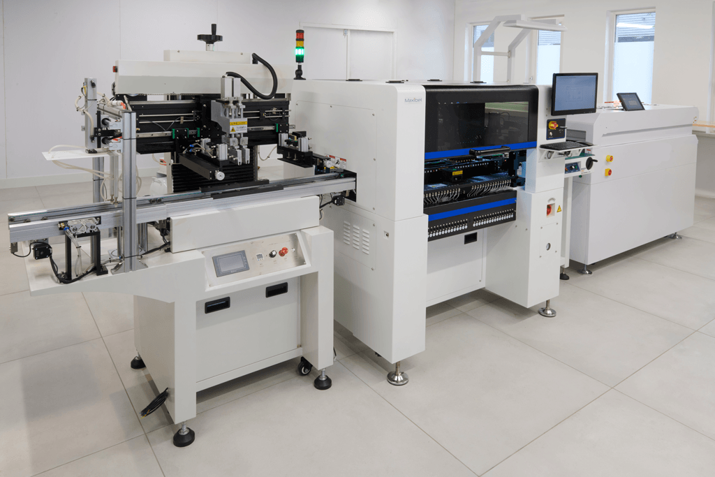 Eigen productie van Maxiled ledprintplaten bij Maxibel in Heiloo